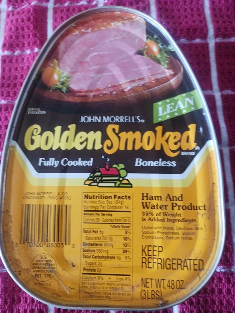 Defect Empty Fully Cooked Boneless Boneless Smoked Ham
