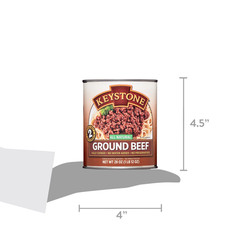 All Natural Ground Beef, 28 Oz Can