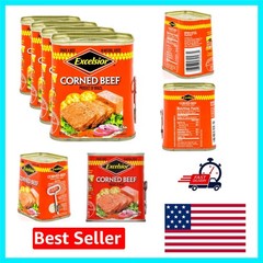 12 Oz Pack of 4 Tender Corned Beef – Perfect Snack for Meat Lovers & Easy Dishes