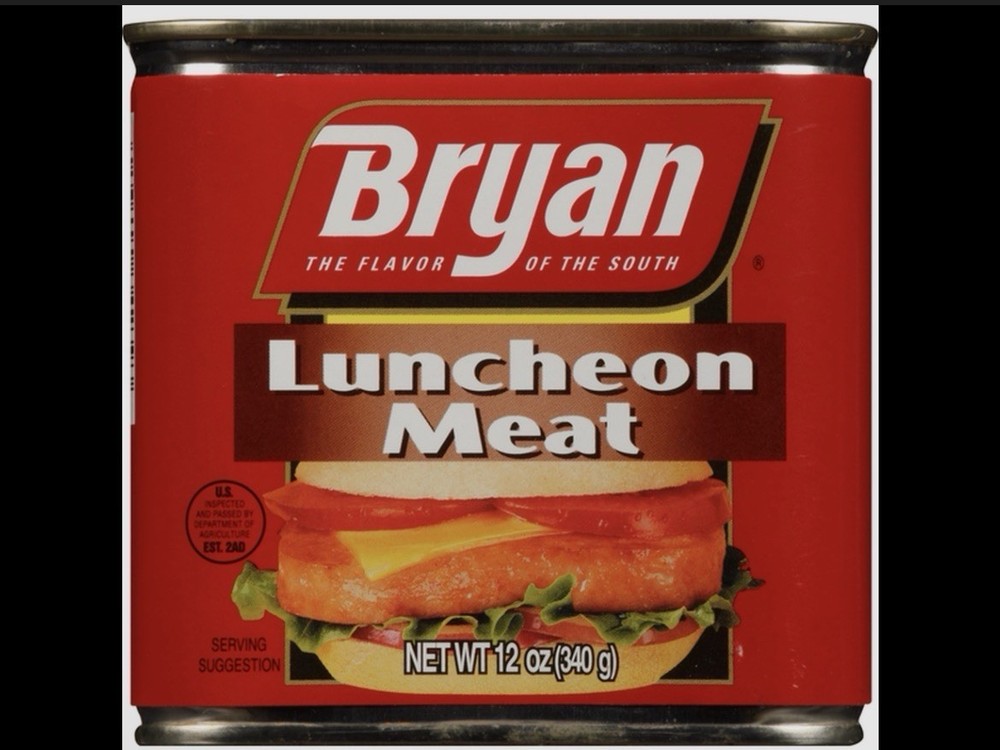 Bryan Luncheon Meat 4-Pack 12 oz (340 g) Each, Exp May 2028