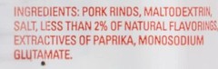 Lowreys Bacon Curls Microwave Pork Rinds Chicharrones Hot & Spicy 1.75 Ounce