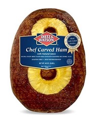 Fully Cooked Chef Carved Dinner Ham – 3 lb, Juicy & Flavorful, Perfect for Meals