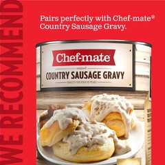 Chef-mate Corned Beef Hash Canned Food and Canned Meat 6 lb 11 oz #10 Can Bulk