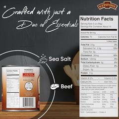 1 Can – Keystone Meats All Natural Beef Fully Cooked 28oz No Preservatives