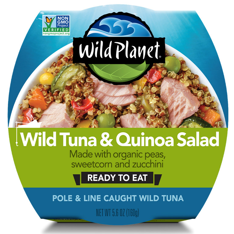 Wild Planet Tuna Wild Quinoa Salad 5.6 oz (Pack of 9)