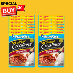 Chicken Creations Classic BBQ – 2.6 oz Pouch (Pack of 12)
