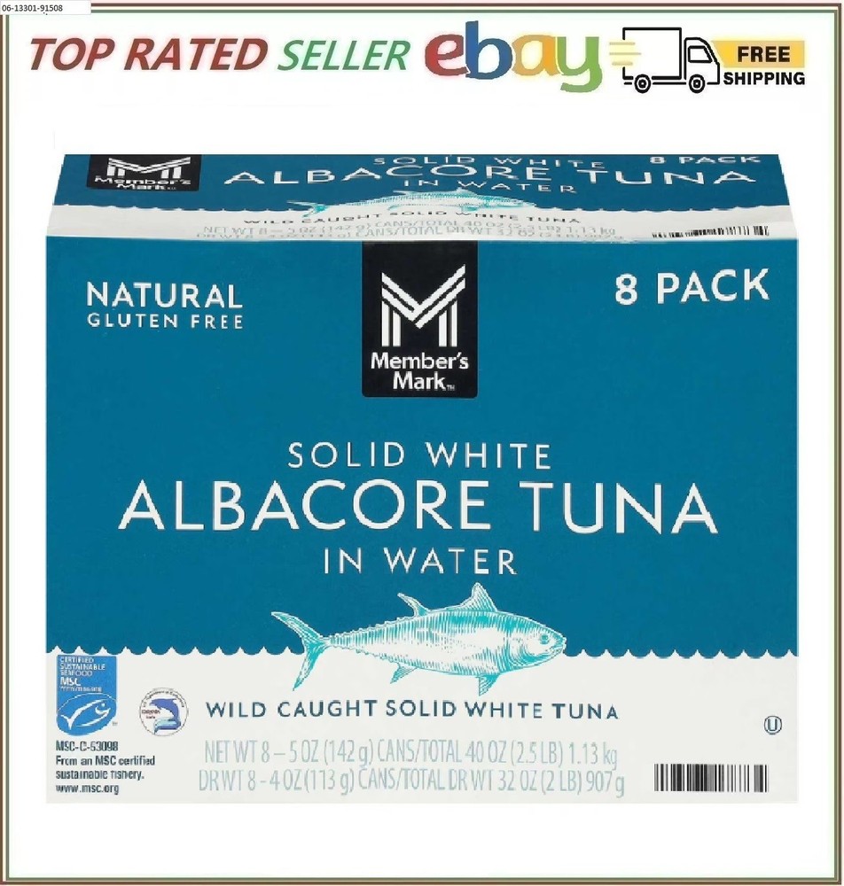 Member’s Mark Solid White Albacore Tuna (5 oz., 8 pk.)
