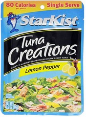 Starkist Tuna Creations, Zesty Lemon Pepper, Single Serve, 2.6 Ounce