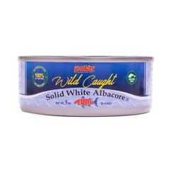 All Natural Solid White Albacore Tuna in Water, 5 Oz Cans, 24 Pack – High Protei