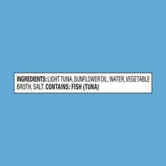 Chunk Light Tuna in Sunflower Oil 6.4 Oz Pack of 12 Cans