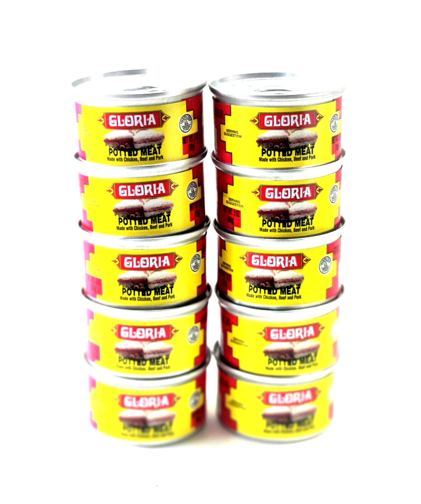 La Gloria Potted Meat Sandwich Spread Spanish Puerto Rico Style Cooking Recipe X