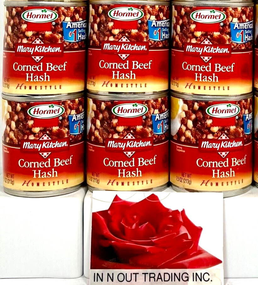Hormel Mary Kitchen Corned Beef Hash Homestyle 7.5 oz (Pack of 6 )~4/2027