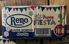 Reno Liver Spread 85g x 48pcs (1 Case) Philippines