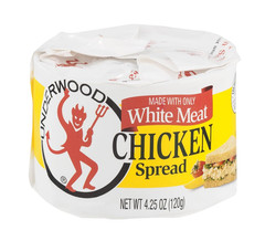 , White Meat Chicken Spread, 4.25Oz Container (Pack of 4)