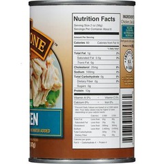 2 Pack Keystone All Natural Lean Meats Chicken Fully Cooked 14.5 oz Cans Canned