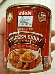 1 x Adabi Chicken Curry With Potatoes Canned Ready to Eat Halal Malaysian 280g