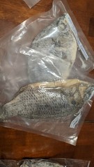 Dried salted Tilapia/ Salted Fish/ Koobi