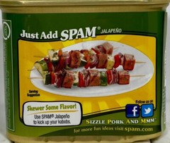 Spam Jalapeno Luncheon Meat 12 oz ( Pack of 3 )