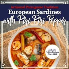 Delicious European Sardines in Olive Oil & Spicy Piri Piri – Convenient 3 Pack