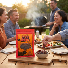 4 Pack Trader Joe’s Natural Teriyaki Beef Jerky 4 oz