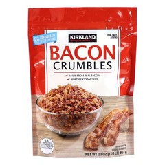 Kirkland Signature Bacon Crumbles Hardwood Smoked Bacon Bits 20 oz Bag