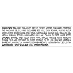 Lunch-To-Go Tuna Creations Deli Style Tuna Salad Pouch, 4.0 Oz Kit, 12