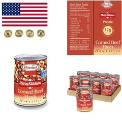 8-Pack HORMEL Corned Beef Hash 14 oz Cans – Quick and Flavorful Meal Solution