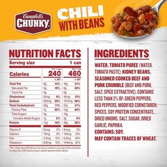 12-Pack of Campbell’s Chunky Chili With Beans