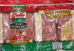 2 Pounds Gallo Italian Dry Salame Salami Deli Thin Sliced (Total 32Oz)