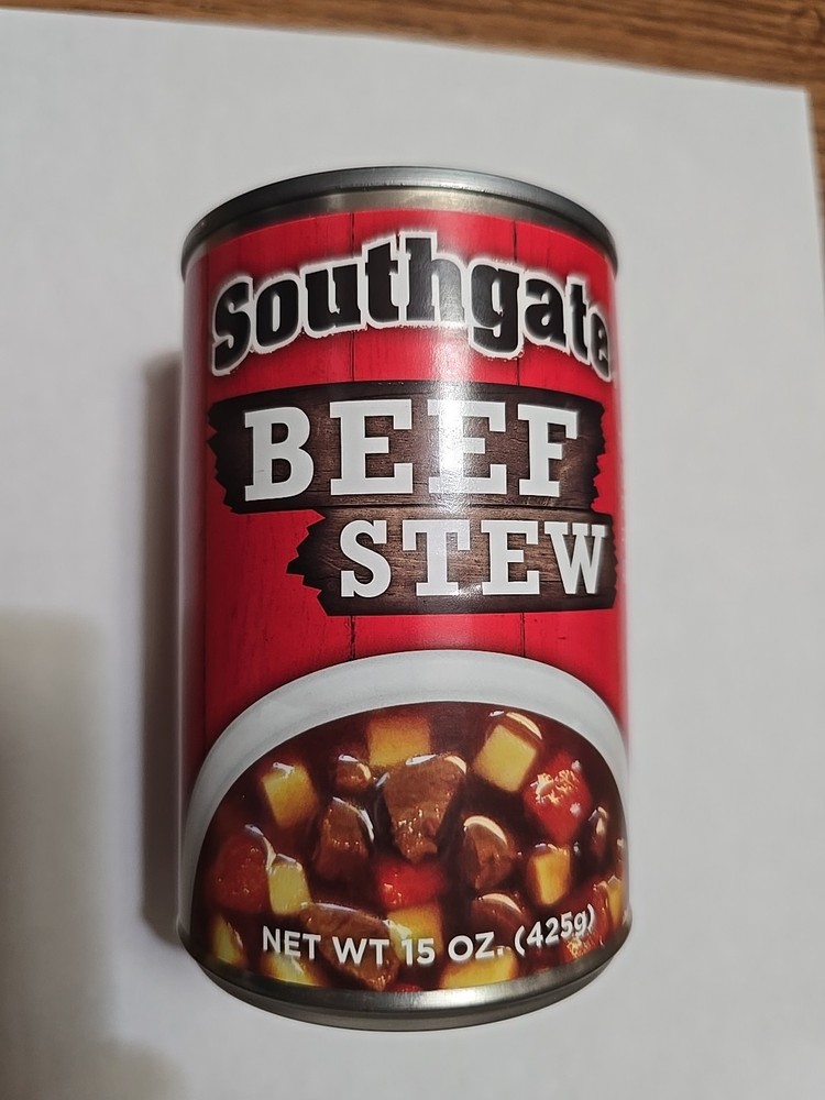 12 Cans Southgate Beef Stew 15 Oz Ea. Exp,2/2028 F/s