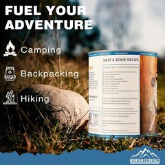 MOUNTAIN ESSENTIALS All Natural Fully Cooked Chicken 28 Oz | Ready Canned Meat