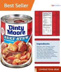 Beef Stew 15 oz Pack of 12 Gluten-Free Hearty Meal Ready to Eat