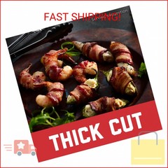 HORMEL BLACK LABEL Fully Cooked Bacon – Thick Bacon Snacks for Breakfast, 10.5 O