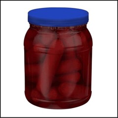 Big John’s Ready To Eat Red Hots Pickled Sausage 32oz Jar Protein 10g Delicious