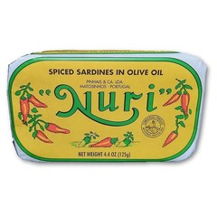 Portuguese Sardines in Spiced Olive Oil 2 Pack 4.4 oz Cans Wild Caught