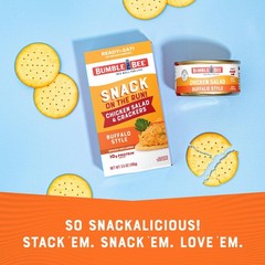 Bumble Bee Snack On The Run Protein Snack Pack Buffalo Chicken Salad with Cr…
