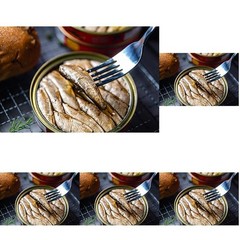 Sardines in Olive Oil, Easy Open Top, 5-Pack