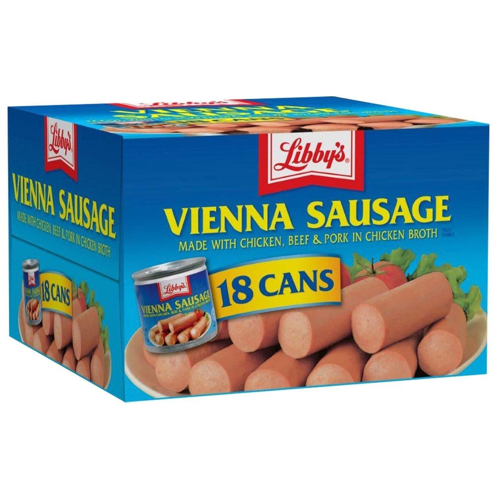 Libby’s Vienna Sausage 4.6 oz. cans, 18 ct. A1