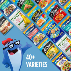 Lunch-To-Go Mix Your Own Tuna Salad, Chunk Light Tuna Pouch, 4.5 Ounce Kit, 12 P