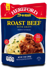 Hereford Fully Cooked Roast Beef with Gravy 2 Pack