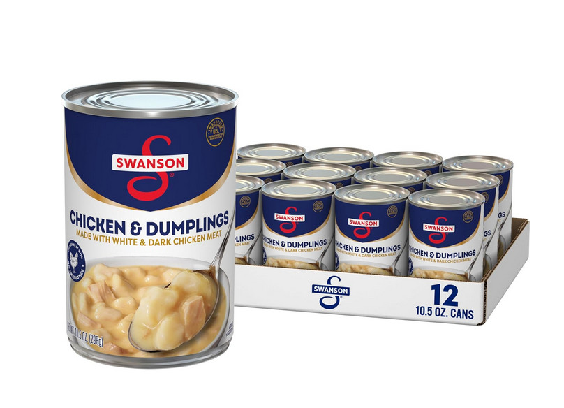 Swanson Canned Chicken and Dumplings With White 10.5 OZ Can (Case of 12)