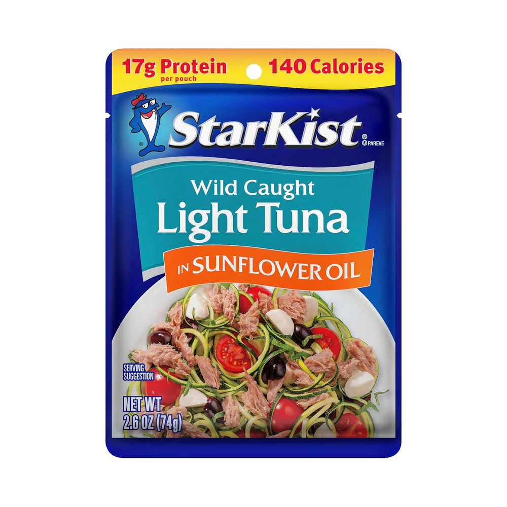 Starkist Chunk Light Tuna in Sunflower Oil, 2.6 Oz. Pouch