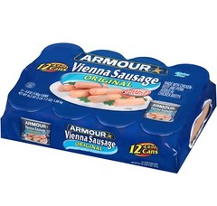 Armour Original Vienna Sausage, Original, 4.6 oz Can, 12 Count