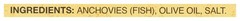 Flat Fillets of Anchovies in Olive Oil 2oz Pack of 10