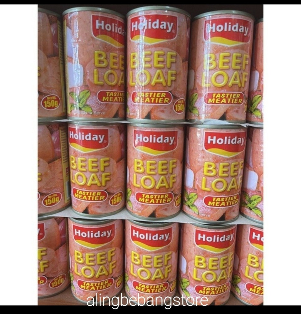 5 Cans of HOLIDAY Beef Loaf 150g Fresh from Pinas! Exp. December 2024