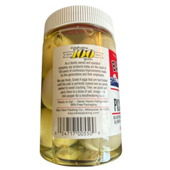 Bay View Red Hot Pickled Eggs 16oz Spicy Snack Gluten Free Choose 1 or 2 Pack