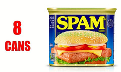 SPAM Classic Flavor EIGHT – 12oz cans Orginal flavor