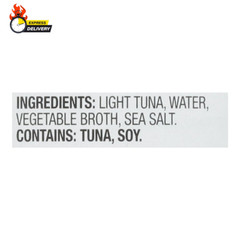 Chunk Light Tuna in Water, 5 Oz Cans (Pack of 24) – Wild Caught – 22G Protein pe