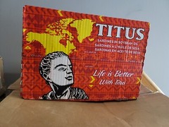  Titus Sardines in SOY BEAN Oil, 125g, Pack of 50