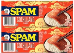 8 cans of 12 Oz SPAM Gochujang Korean Flavored (Pack of 2 x 4 cans)